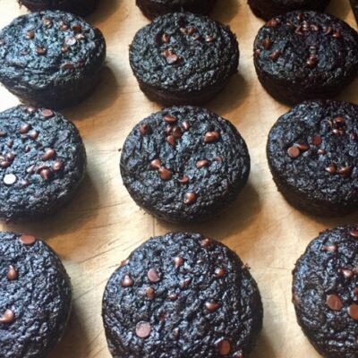 Chocolate Zucchini Muffins