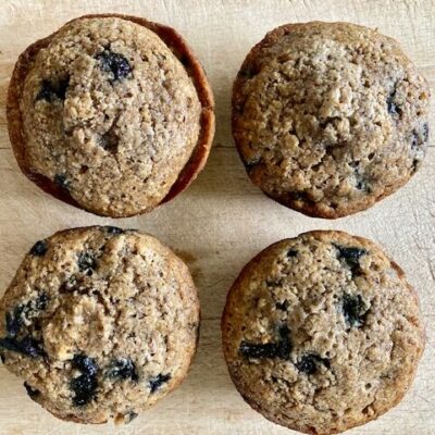 Blueberry Oatmeal Muffins